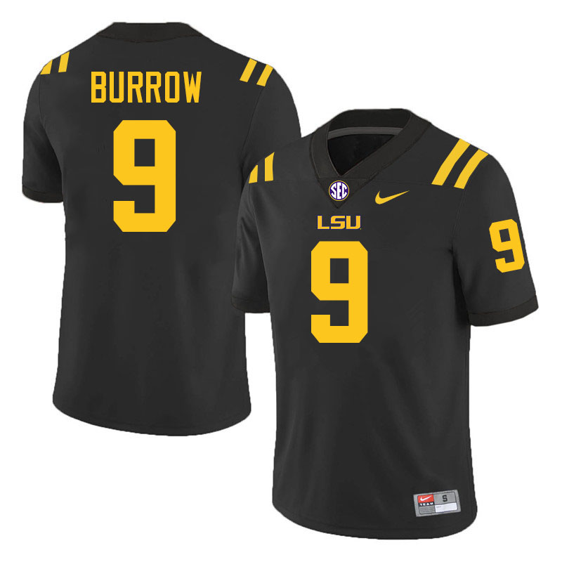 Joe Burrow LSU Tigers Jersey,Louisiana State University Tigers Football Jersey-Black